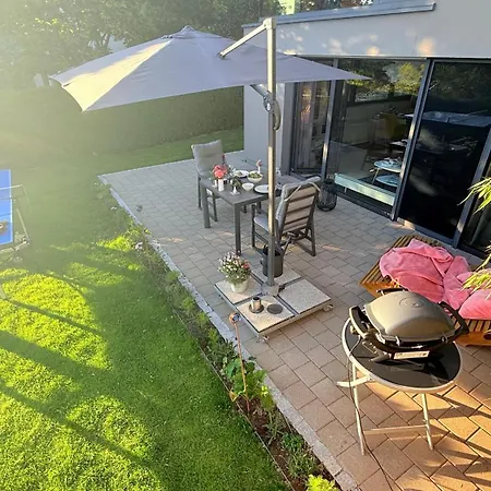 公寓 Panorama-uebernachtungen - 4 Sterne Dtv - Eigene Terrasse Mit Garten - Infrarot-sauna Mit Dampfbad *