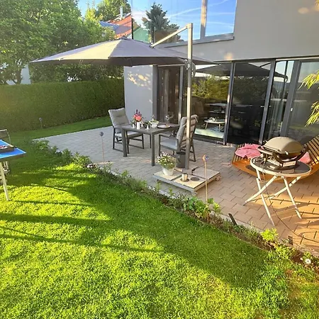 Panorama-uebernachtungen - 4 Sterne Dtv - Eigene Terrasse Mit Garten - Infrarot-sauna Mit Dampfbad 公寓