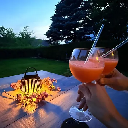 公寓 Panorama-uebernachtungen - 4 Sterne Dtv - Eigene Terrasse Mit Garten - Infrarot-sauna Mit Dampfbad *