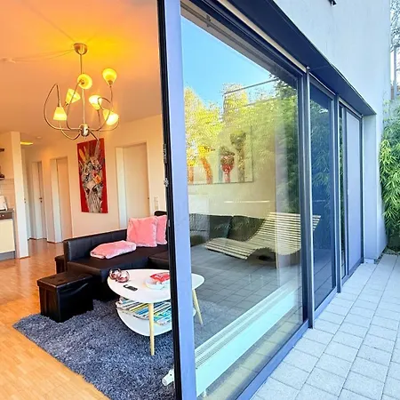 Panorama-uebernachtungen - 4 Sterne Dtv - Eigene Terrasse Mit Garten - Infrarot-sauna Mit Dampfbad 公寓